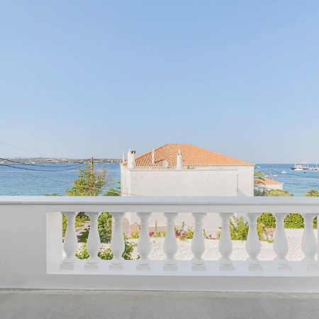 Pearl House - Luxurious New Beach Villa In Spetses Stunning View Ligoneri Екстериор снимка